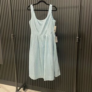 Worn once! Baby Blue Midi Dress by Donna Morgan